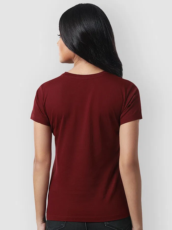Push Your Limit Printed T shirts For Girls