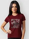 Push Your Limit Printed T shirts For Girls
