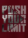 Push Your Limit Printed T shirts For Girls