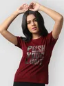 Push Your Limit Printed T shirts For Girls