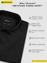 Lunar Black - Formal Shirts For Men