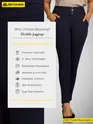 Persian Blue Triple Buttoned Women Jeggings