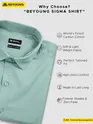 Pistachio Green - Formal Shirts For Men