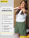 Plain Sage Green Women Boxer
