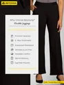 Solid Black Parallel Women Jeggings