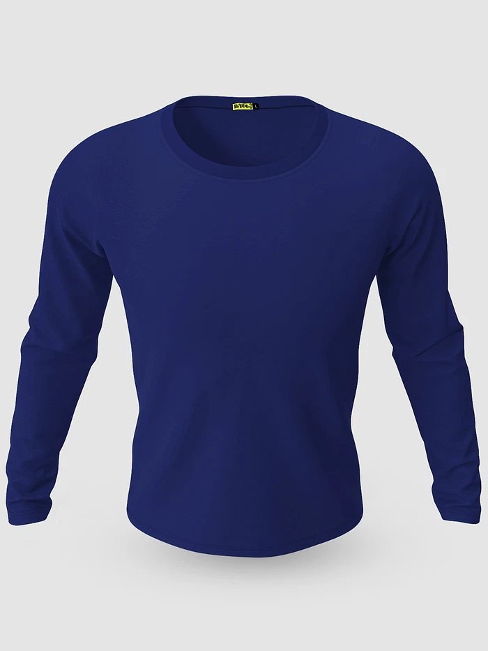 Pack of 2-Full Sleeve T-shirt Combo Bottle Green And Navy Blue