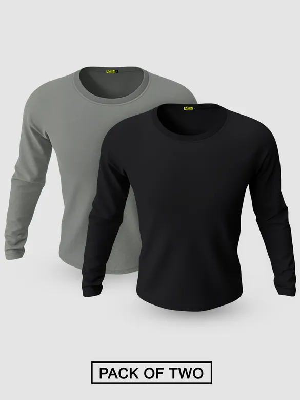 Full Sleeve T Shirts Combo, 