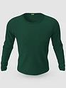 Pack of 3-Full Sleeve T-shirt Combo Burgundy Green Navy Blue