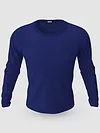 Pack of 3-Full Sleeve T-shirt Combo Burgundy Green Navy Blue