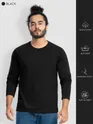 Pack of - 3 Plain Full Sleeve T-shirt Combo Black,Bottle Green,Burgundy