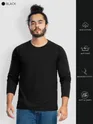 Pack of - 3 Plain Full Sleeve T-shirt Combo Navy Blue,Black,Space Grey