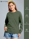 Pick Any 3 - Women Plain Full Sleeve T-shirt Combo
