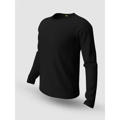 Plain Black Full Sleeves T-shirts