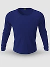 Shop Blue Long Sleeves T-shirts