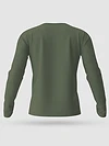 Plain Olive Green Full Sleeves T-shirts