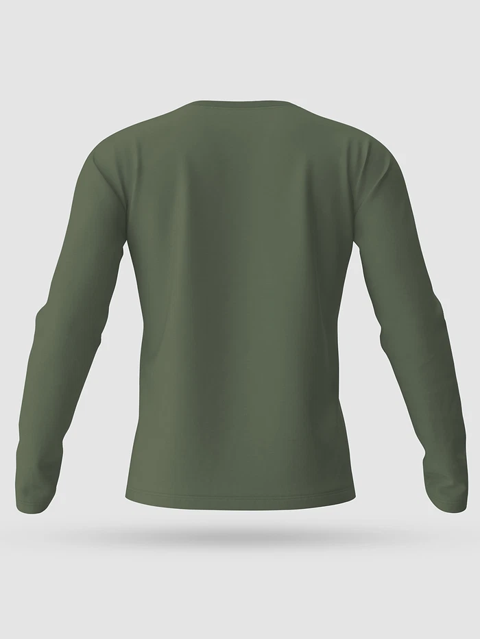 Plain Olive Green Full Sleeves T-shirts