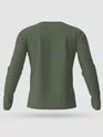 Plain Olive Green Full Sleeves T-shirts