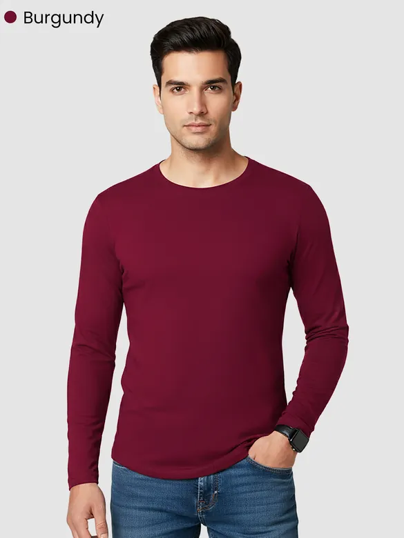 Pick Any 2 - Plain Full Sleeve T-shirts Combo