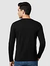 Plain Black Full Sleeves T-shirt