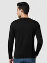 Plain Black Full Sleeves T-shirt
