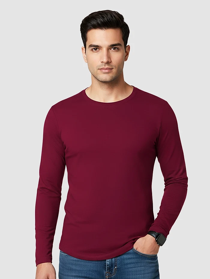 mens long sleeve t shirts for men online, 