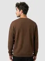 Brown Recycled Ottoman Oversized T-shirt