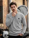 Light Grey Oversized Ottoman Sweatshirt