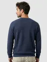 Navy Recycled Ottoman Oversized T-shirt