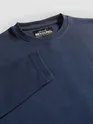Navy Recycled Ottoman Oversized T-shirt