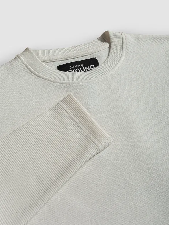 Off-white Recycled Ottoman Oversized T-shirt