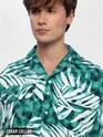 Green Palm Hawaiian Shirt