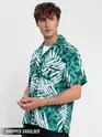 Green Palm Hawaiian Shirt