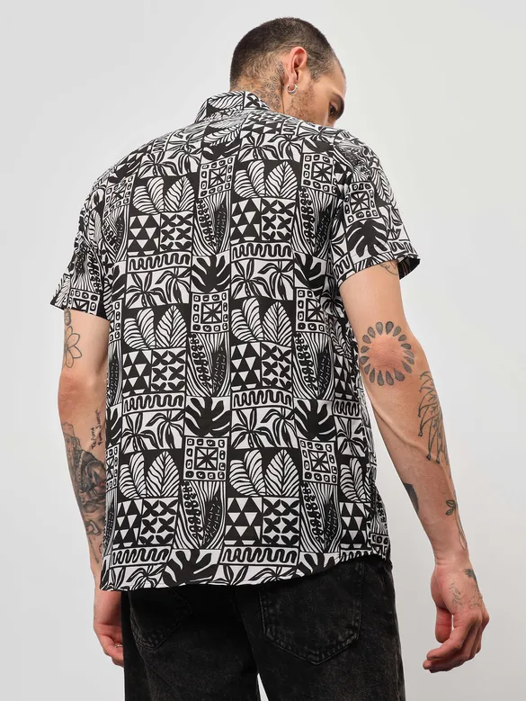 Leafy Mirage Hawaiian Shirt