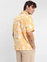 Yellow Patterned Hawaiian Shirt