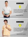 Yellow Patterned Hawaiian Shirt