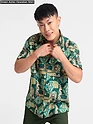Hawaiian Shirt + Chino Shorts Combo Set