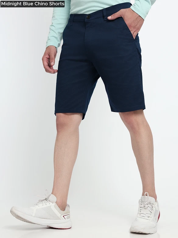 Hawaiian Shirt + Chino Shorts Combo Set