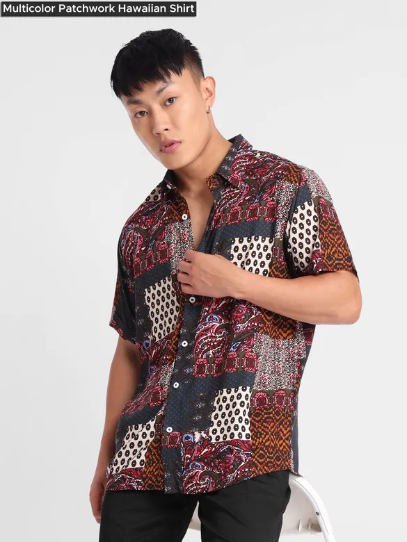 Hawaiian Shirt + Chino Shorts Combo Set