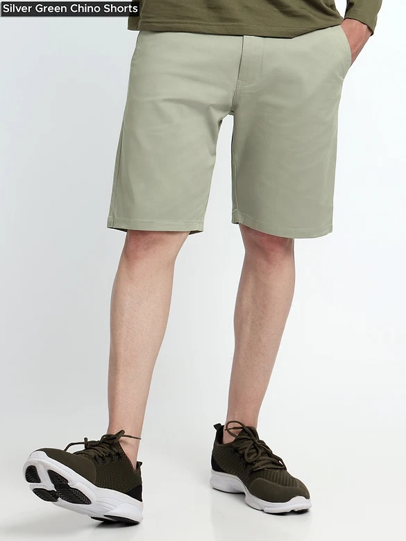 Hawaiian Shirt + Chino Shorts Combo Set