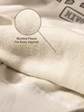 White Printed Hoodie for Men
