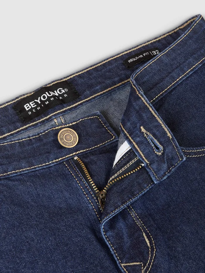 Indigo Blue Regular Fit Jeans