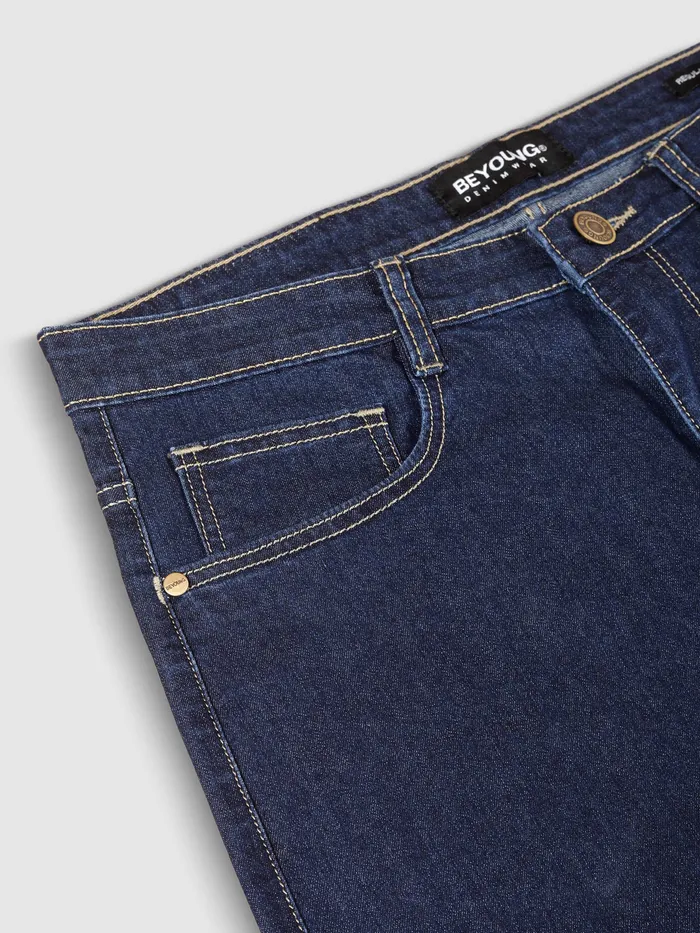Indigo Blue Regular Fit Jeans