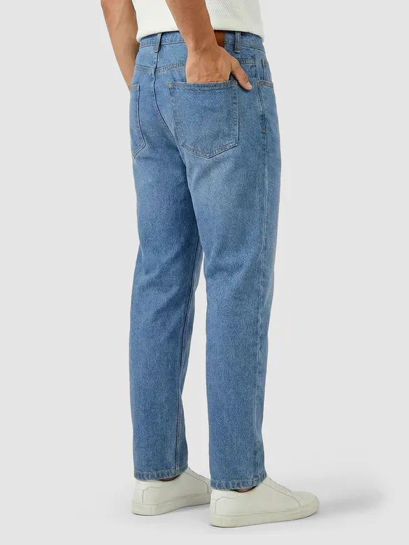 Light Blue Regular Fit Jeans