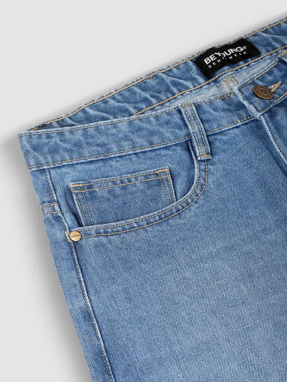 Light Blue Regular Fit Jeans