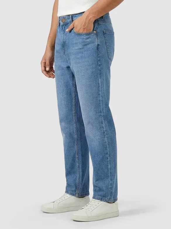 Light Blue Regular Fit Jeans