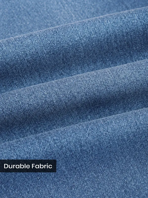 Mid Blue Regular Fit Jeans