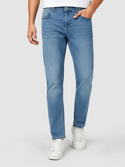 Sky Blue Regular Fit Jeans