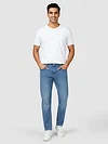 Sky Blue Regular Fit Jeans