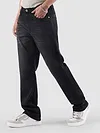 Black Whisker Bootcut Jeans