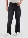 Black Whisker Bootcut Jeans